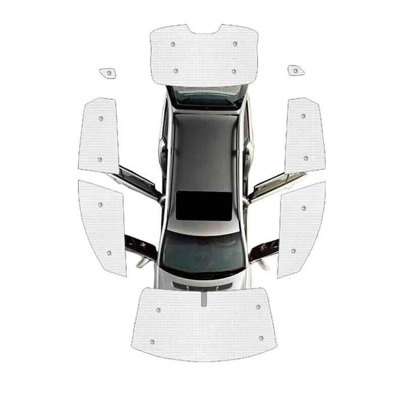 Sonnenschutz Auto Für Kia K5 Für Optima MK4 JF 2016-2020 Hinten Seite Windows Sonnenblende Matte Front Windschutzscheibe vorhang Auto Voll Abdeckungen Sonnenschirme Sonnenblende Auto(All Sunshades) von Amxaqjc