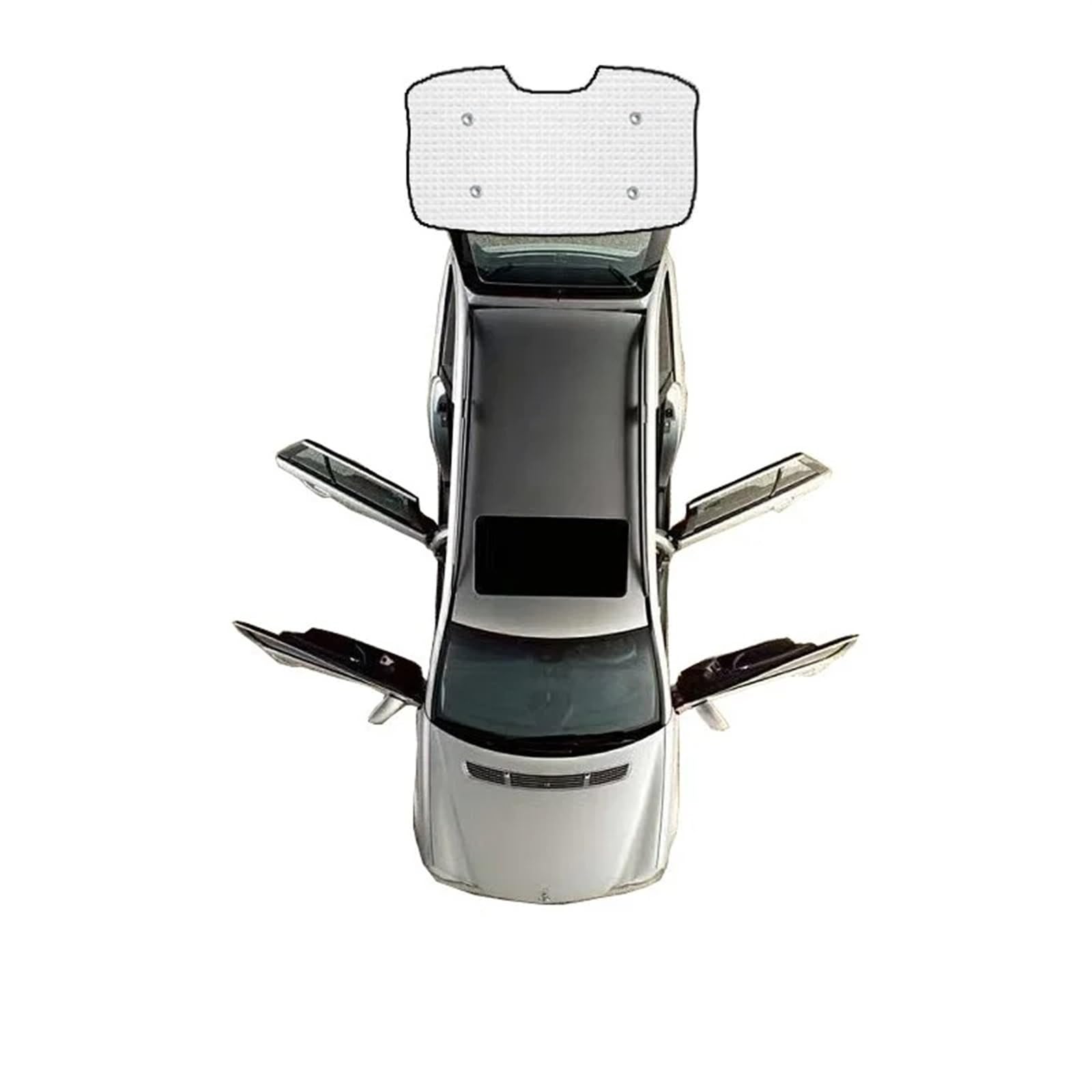 Sonnenschutz Auto Für Kia K5 Für Optima MK4 JF 2016-2020 Hinten Seite Windows Sonnenblende Matte Front Windschutzscheibe vorhang Auto Voll Abdeckungen Sonnenschirme Sonnenblende Auto(Rear Windows) von Amxaqjc