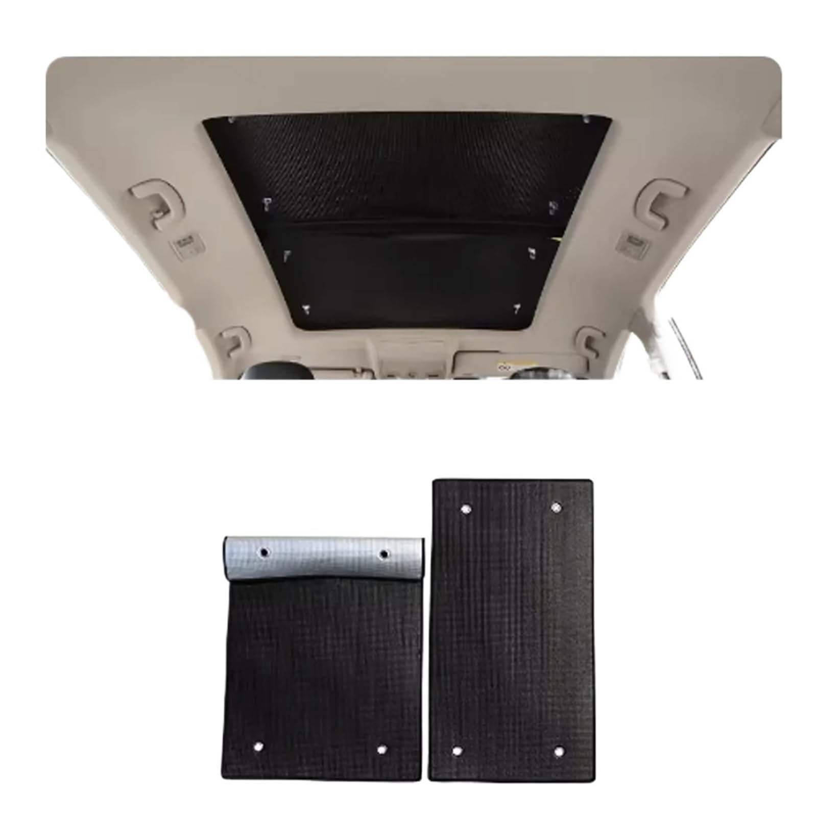 Sonnenschutz Auto Für Nissan Für Qashqai J12 Für E-Power 2022 2023 2024 Schiebedach Dach Windows Windschutzscheibe Abdeckung Vorhang Schiebedach Abdeckung sonnenschirme Sonnenblende Auto(Roof window) von Amxaqjc