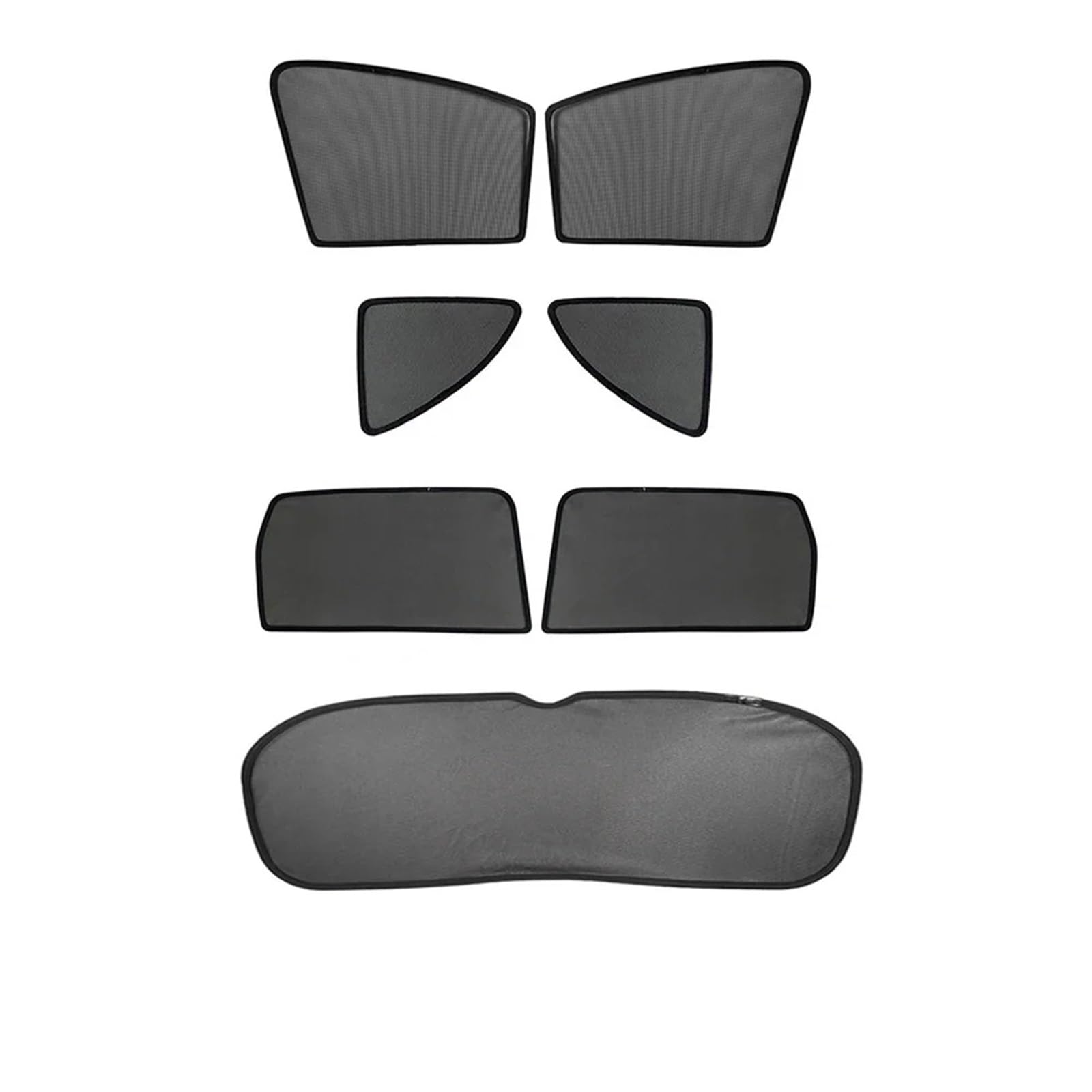 Sonnenschutz Auto Für Nissan Neue Für Xtrail 2021 2022 Für Rogue 2023 Seite Fenster Sonnenschutz Magnetische Auto Windows Sonnenschutz Sonnenblende Auto(7PCS WHOLE SET) von Amxaqjc