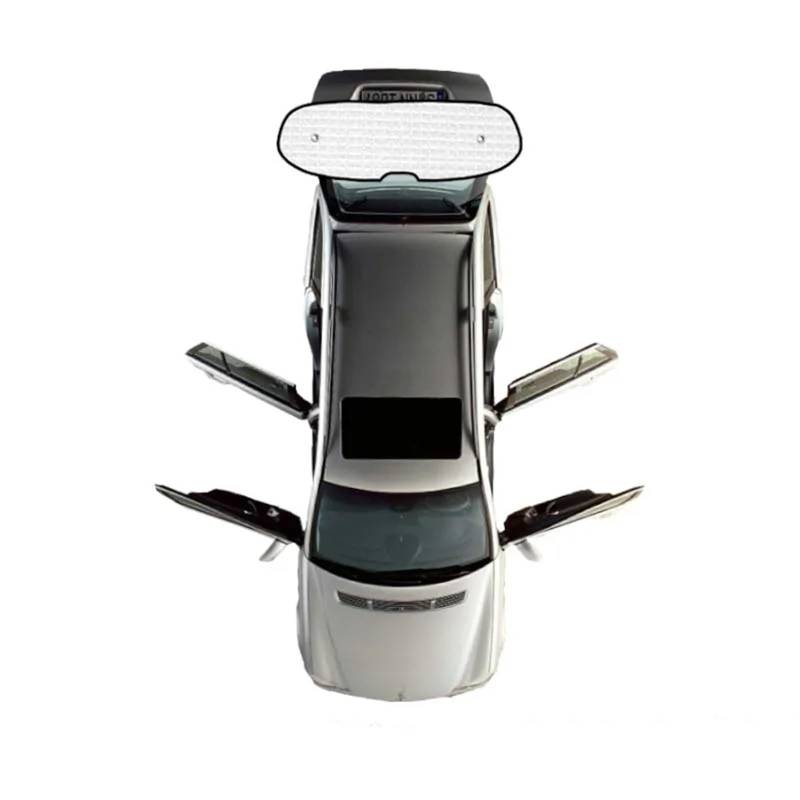 Sonnenschutz Auto Für Peugeot 3008 T8 Mk1 2008-2016 Sonnenschutz Sonnenschutz Windschutzscheiben Abdeckung Sunproof Sonnenschirm Auto Fenster Visier Sonnenblende Auto(Rear Windshield) von Amxaqjc