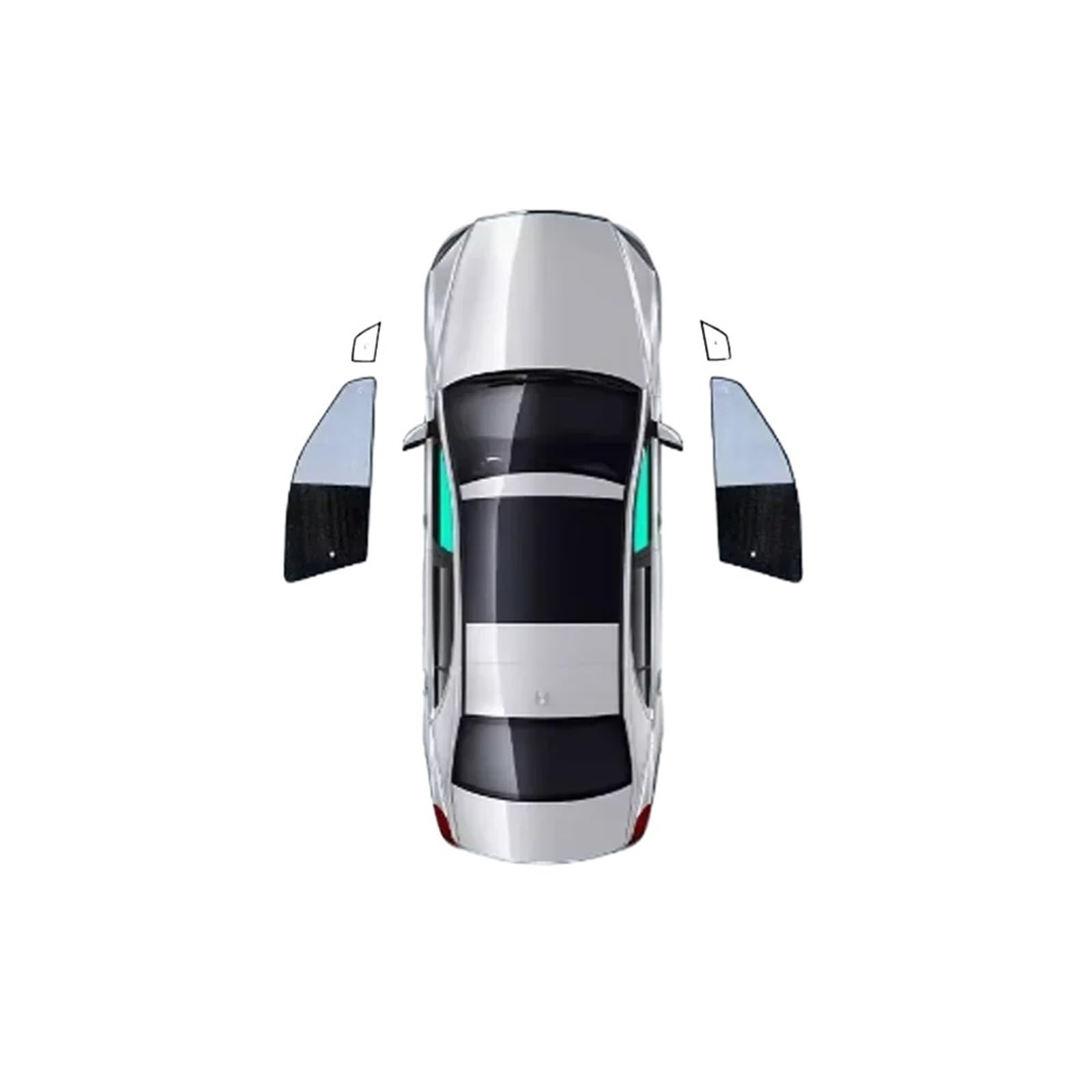 Sonnenschutz Auto Für Toyota Für Corolla E210 Touring Sport 2019-2024 Schiebedach Seite Windows Windschutzscheibe Abdeckung Vorhang Abdeckung Sonnenschirme Sonnenblende Auto(Front side windows) von Amxaqjc