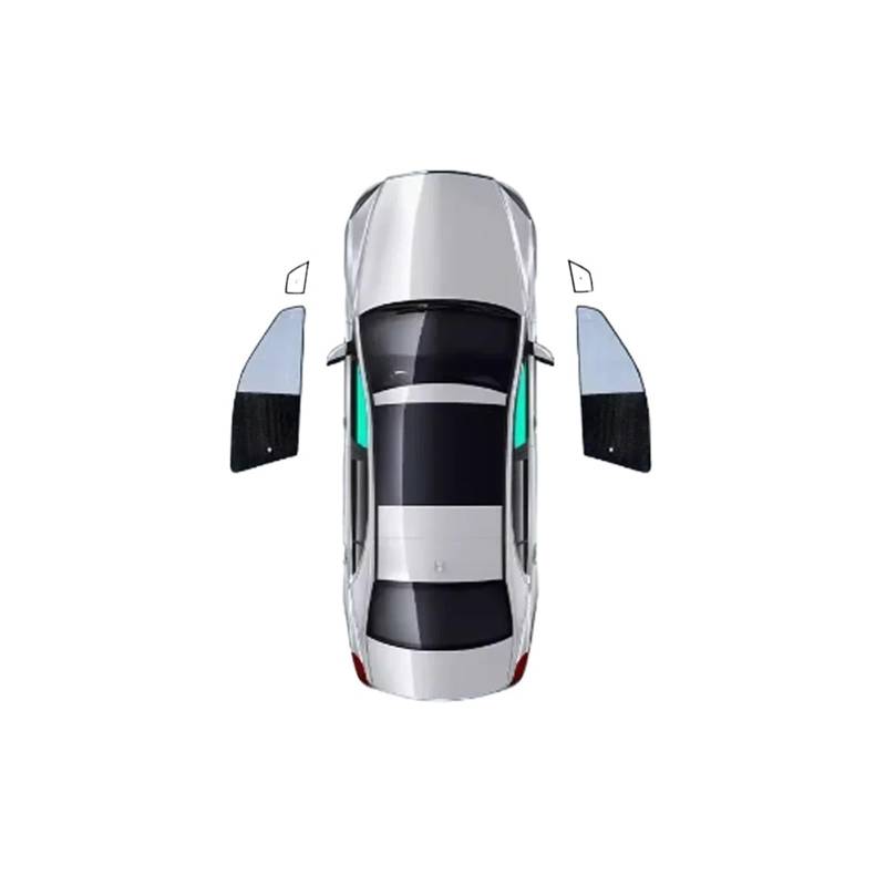 Sonnenschutz Auto Für Toyota Für Corolla E210 Touring Sport 2019-2024 Schiebedach Seite Windows Windschutzscheibe Abdeckung Vorhang Abdeckung Sonnenschirme Sonnenblende Auto(Front side windows) von Amxaqjc