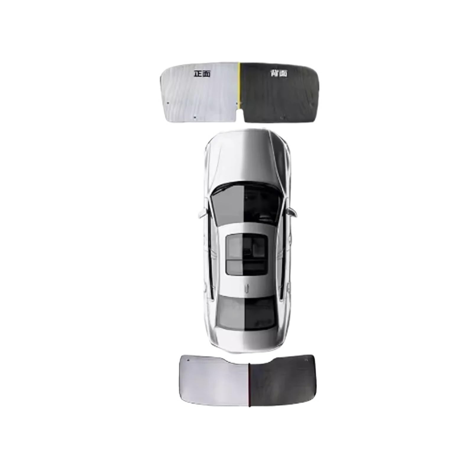 Sonnenschutz Auto Für Toyota Für Corolla E210 Touring Sport 2019-2024 Schiebedach Seite Windows Windschutzscheibe Abdeckung Vorhang Abdeckung Sonnenschirme Sonnenblende Auto(Full Windshield) von Amxaqjc