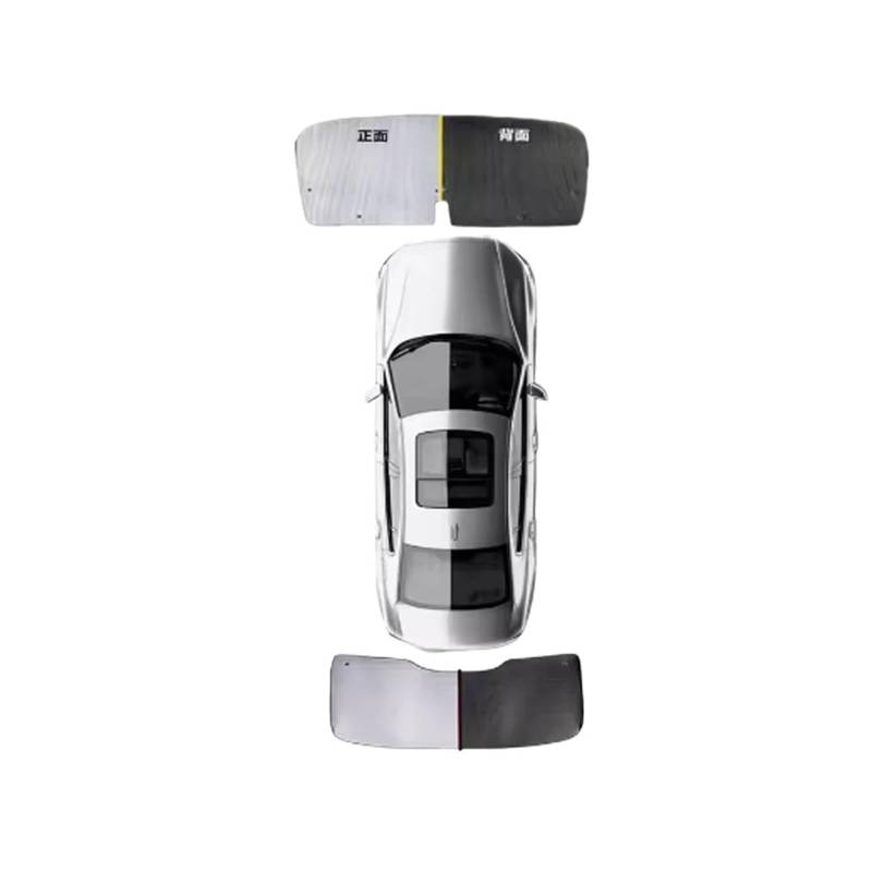 Sonnenschutz Auto Für Toyota Für Corolla E210 Touring Sport 2019-2024 Schiebedach Seite Windows Windschutzscheibe Abdeckung Vorhang Abdeckung Sonnenschirme Sonnenblende Auto(Full Windshield) von Amxaqjc