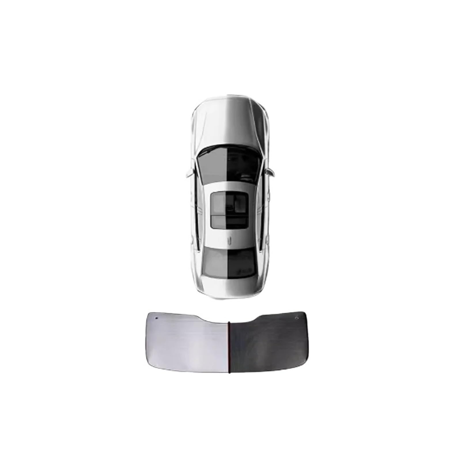 Sonnenschutz Auto Für Toyota Für Corolla E210 Touring Sport 2019-2024 Schiebedach Seite Windows Windschutzscheibe Abdeckung Vorhang Abdeckung Sonnenschirme Sonnenblende Auto(Rear Windshield) von Amxaqjc