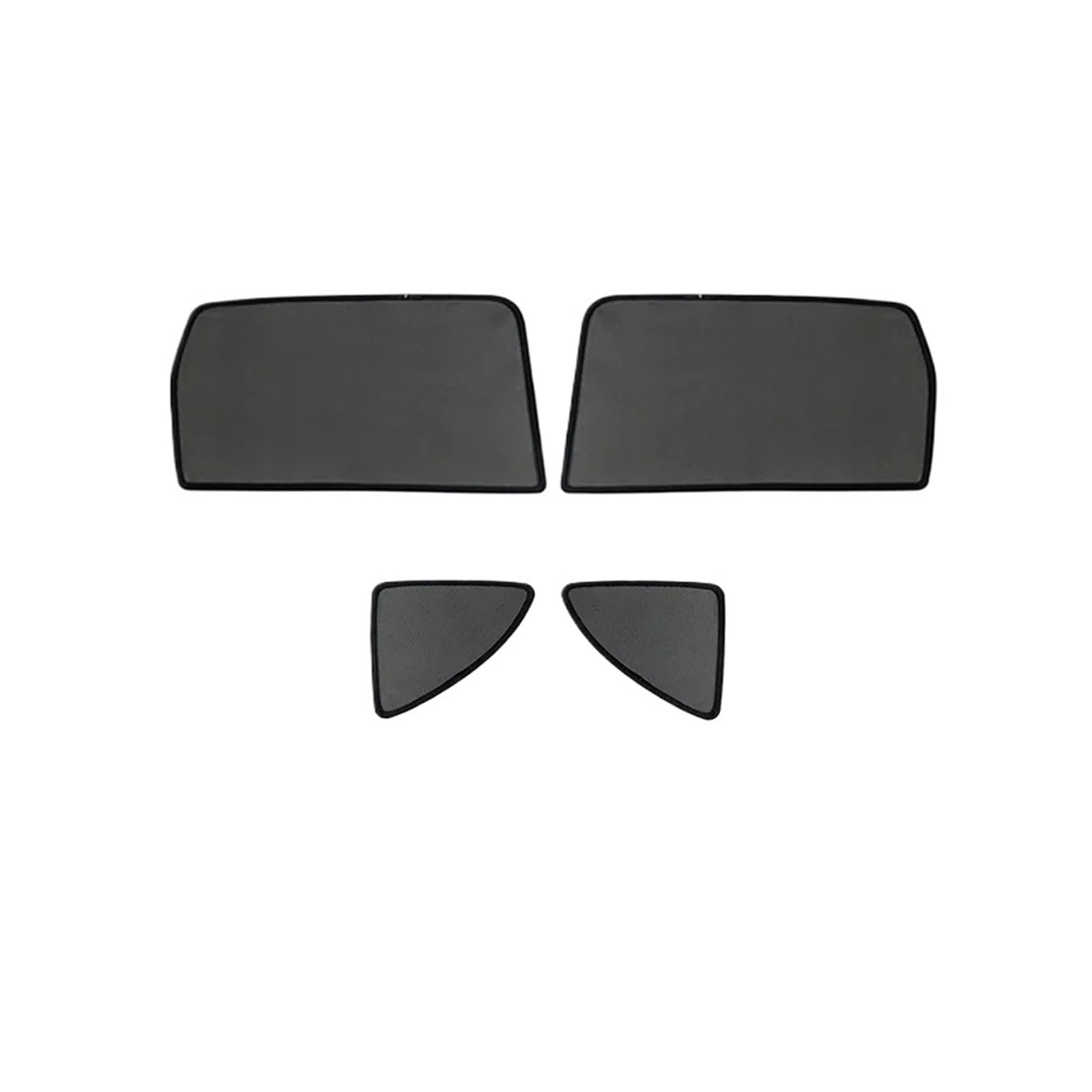 Sonnenschutz Auto Q3 2013 2014 2015 2016 2017 2018 Magnetische Seite Fenster Sonnenschutz Sonnenschutz Auto Seite Tür Fenster Vorhang MESH Sonnenblende Auto(4PCS REAR TRIANGLE) von Amxaqjc