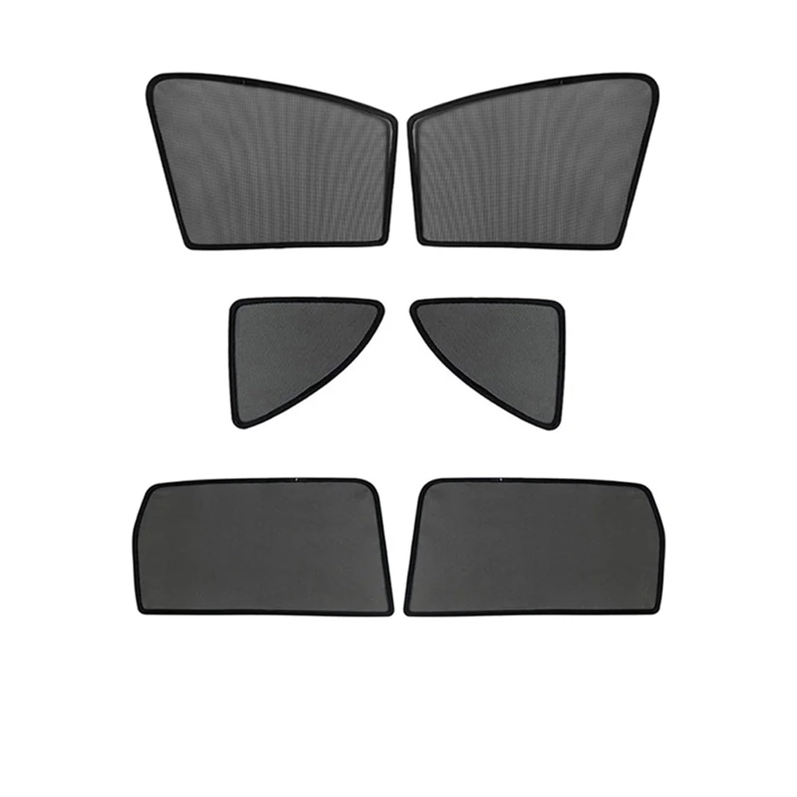 Sonnenschutz Auto Q3 2013 2014 2015 2016 2017 2018 Magnetische Seite Fenster Sonnenschutz Sonnenschutz Auto Seite Tür Fenster Vorhang MESH Sonnenblende Auto(6PCS WHOLE SET) von Amxaqjc