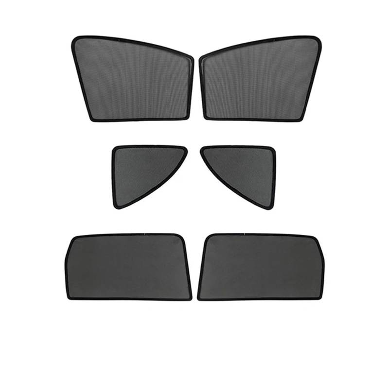 Sonnenschutz Auto Q3 2013 2014 2015 2016 2017 2018 Magnetische Seite Fenster Sonnenschutz Sonnenschutz Auto Seite Tür Fenster Vorhang MESH Sonnenblende Auto(6PCS WHOLE SET) von Amxaqjc