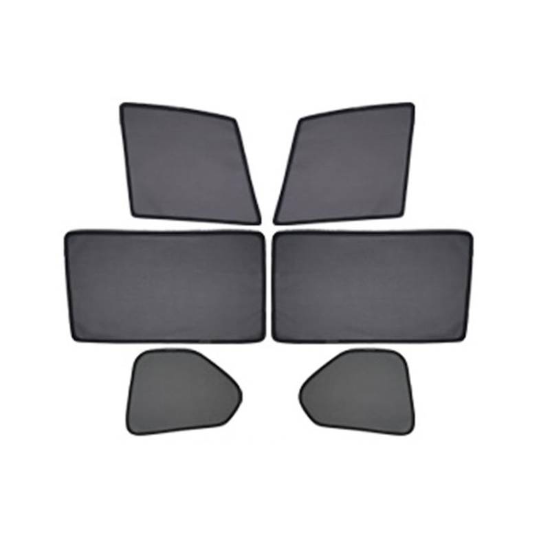 Sonnenschutz Auto Q5 FY 2018 2019 2020 2021 2022 2023 2024 Auto Fenster Sonnenschutz Fahrzeug Vorhang Sonnenschutz Visier Net Mesh Solar Schützen Sonnenblende Auto(6PCS) von Amxaqjc
