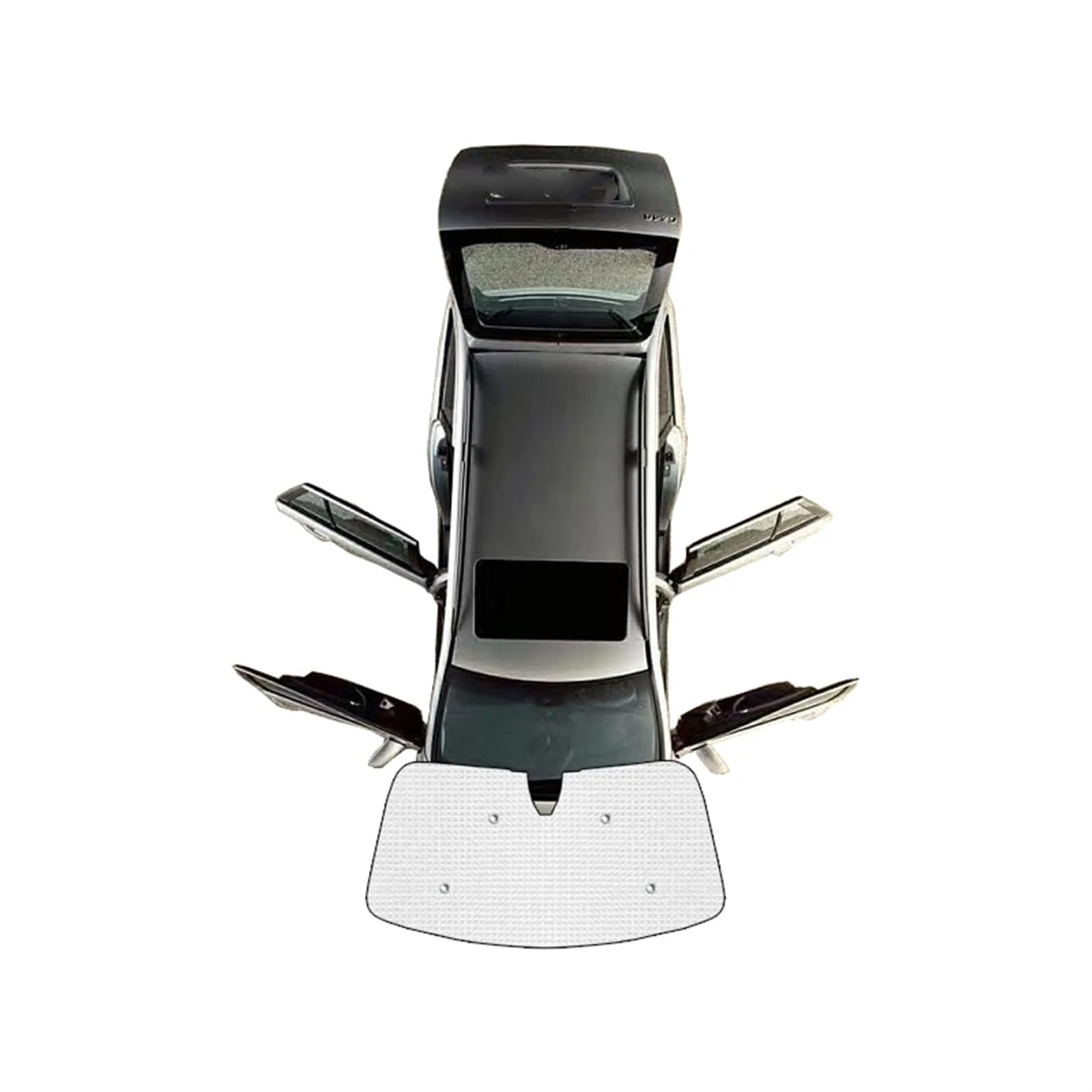 Sonnenschutz Auto X7 G07 Für XDrive40i 2019 2020 2021 2022 2023 Auto Sonnenschutz Fenster Sonnenblenden Abdeckung Sunproof Schatten UV Schutz Sonnenblende Auto(Front Windshield) von Amxaqjc