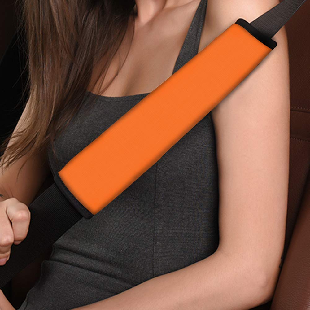 Amzbeauty Sicherheitsgurtpolster für Auto, einfarbig, Orange Amzbeauty Sicherheitsgurtpolster für Auto, einfarbig, Orange von Amzbeauty