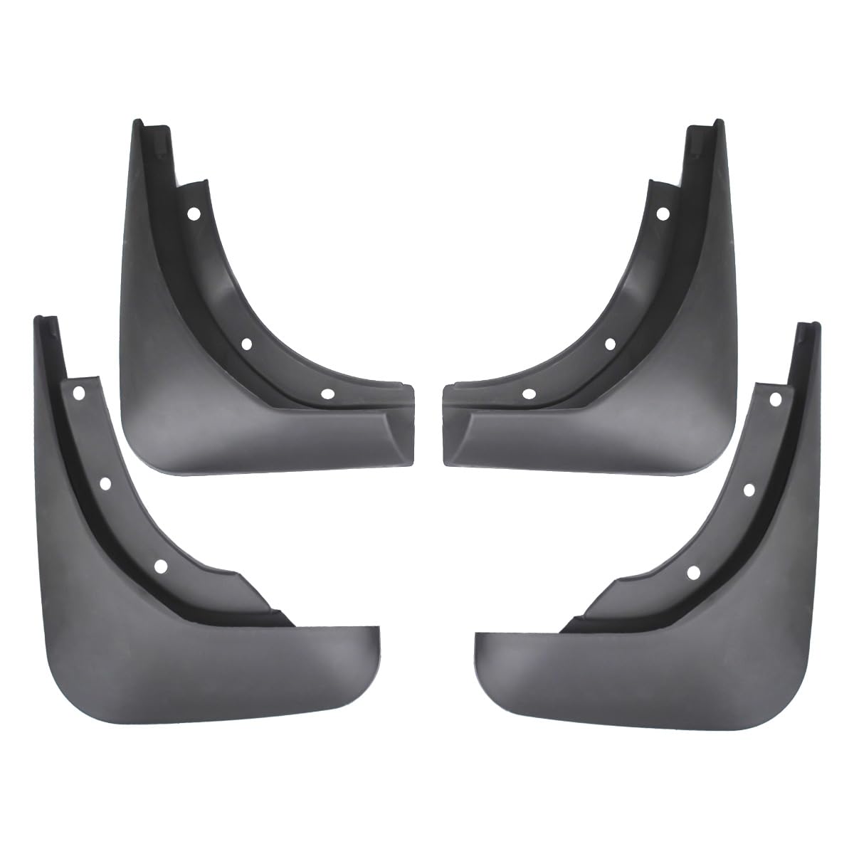 4 Stück Auto Schmutzfänger für Audi A8 D4 2010-2017 (Not Sline Sport) Spritzschutz Spritzlappen Schutzbleche Kotflügel Schlamm Klappen Flap Guards Schutz Zubehö von AnJWen