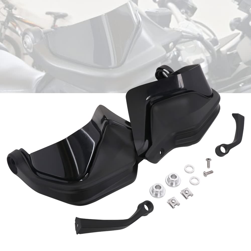 Motorrad-Handschützer aus ABS-Kunststoff, mit Windschutzscheibe, schwarz, für S1000XR F800GS R1200GS R1200GS R1200GS LC 2013-2018 R1250GS/ADV 2018 2019 Motorrad-Handschützer aus ABS-Kunststoff, mit Windschutzscheibe, schwarz, für S1000XR F800GS R1200GS R1200GS R1200GS LC 2013-2018 R1250GS/ADV 2018 2019 von AnXin