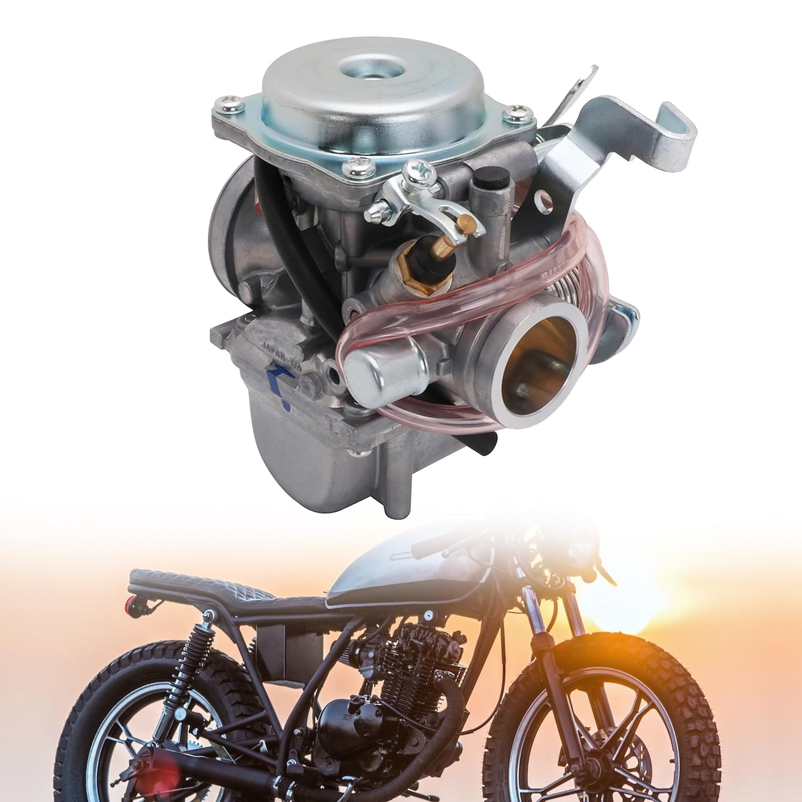 Motorrad-Vergaser, 26 mm, GN125, Vergaser, Ersatz, Aluminiumlegierung für Su.zu.ki GN 125 von AnXin