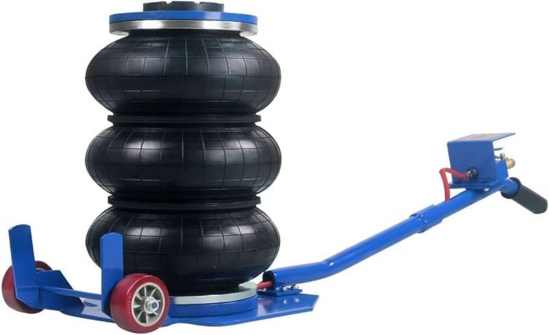 Anbull Pneumatischer Wagenheber 3-Tonnen aufgewertet Airbag verdicken Luftheber-Hubhöhe 150 mm-400 mm Wagenheberheber Pneumatischer Luftheber 6600LBS Kapazität von Anbull