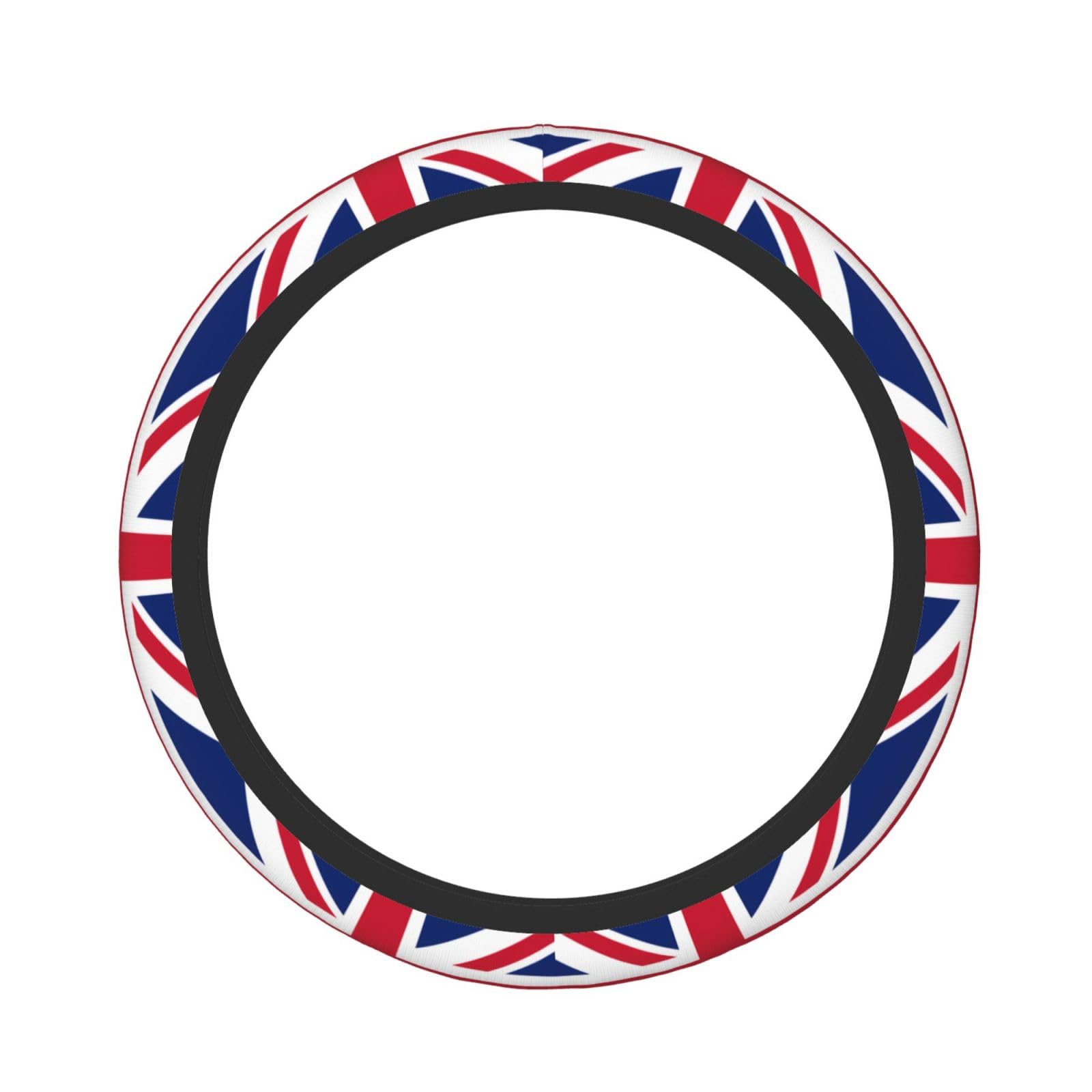 Dicker, elastischer Lenkradbezug mit britischer Flagge Dicker, elastischer Lenkradbezug mit britischer Flagge von Anceky