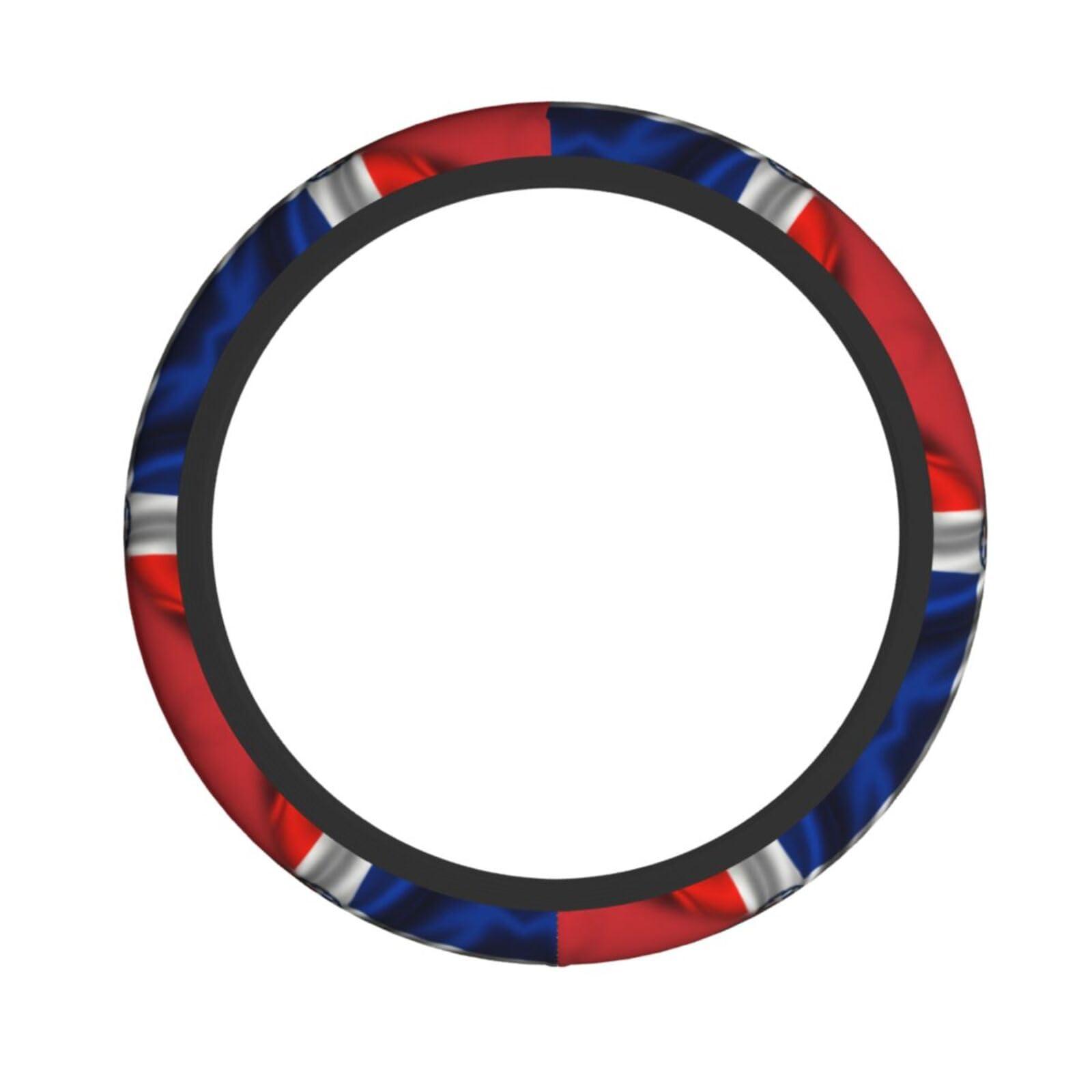 Lenkradbezug mit Flagge der Dominikanischen Republik, Marokko-Flagge, Schutzbezug, atmungsaktiv, universell geeignet für die meisten Autos Lenkradbezug mit Flagge der Dominikanischen Republik, Marokko-Flagge, Schutzbezug, atmungsaktiv, universell geeignet für die meisten Autos von Anceky