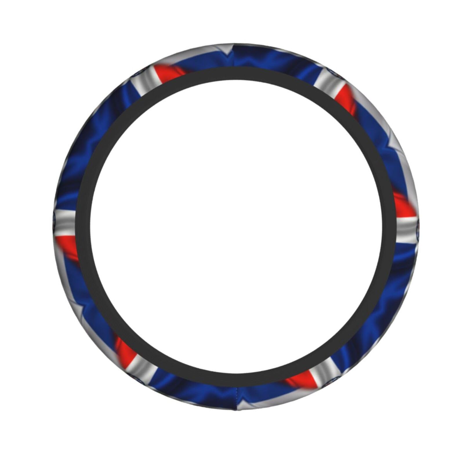 Lenkradbezug mit Flagge der Dominikanischen Republik, Salvadorianische Flagge, Schutzbezug, atmungsaktiv, universell geeignet für die meisten Autos Lenkradbezug mit Flagge der Dominikanischen Republik, Salvadorianische Flagge, Schutzbezug, atmungsaktiv, universell geeignet für die meisten Autos von Anceky