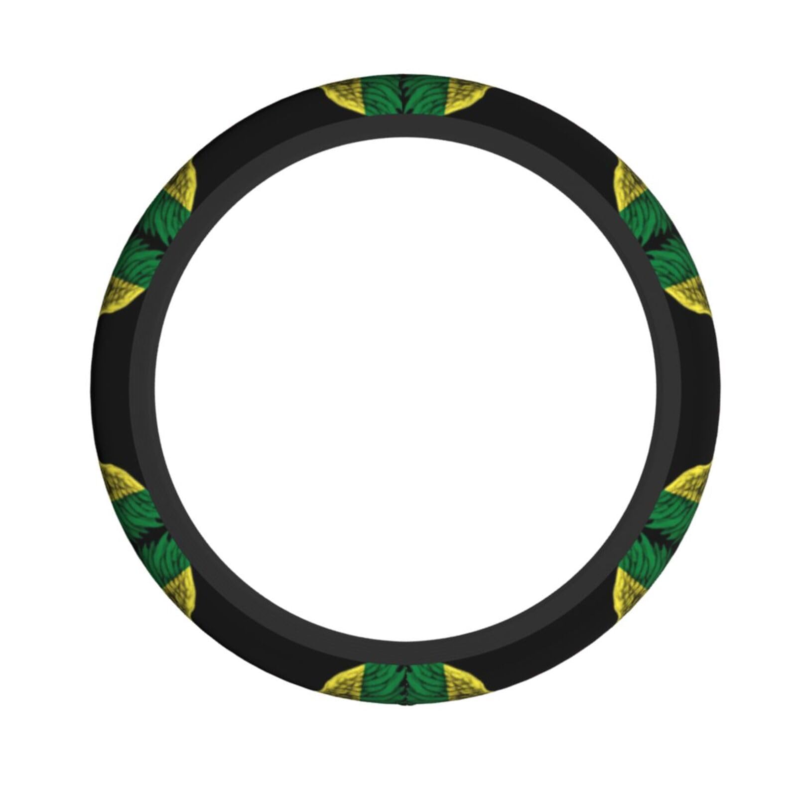 Lenkradbezug mit Flügeln, Senegal-Flagge, Auto-Lenkradbezug, Schutzbezug, atmungsaktiv, universell passend für die meisten Autos Lenkradbezug mit Flügeln, Senegal-Flagge, Auto-Lenkradbezug, Schutzbezug, atmungsaktiv, universell passend für die meisten Autos von Anceky