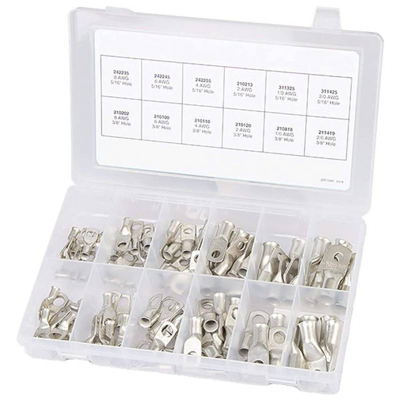 Ancor 255101 Lugs Kit verzinntes Kupfer von Ancor