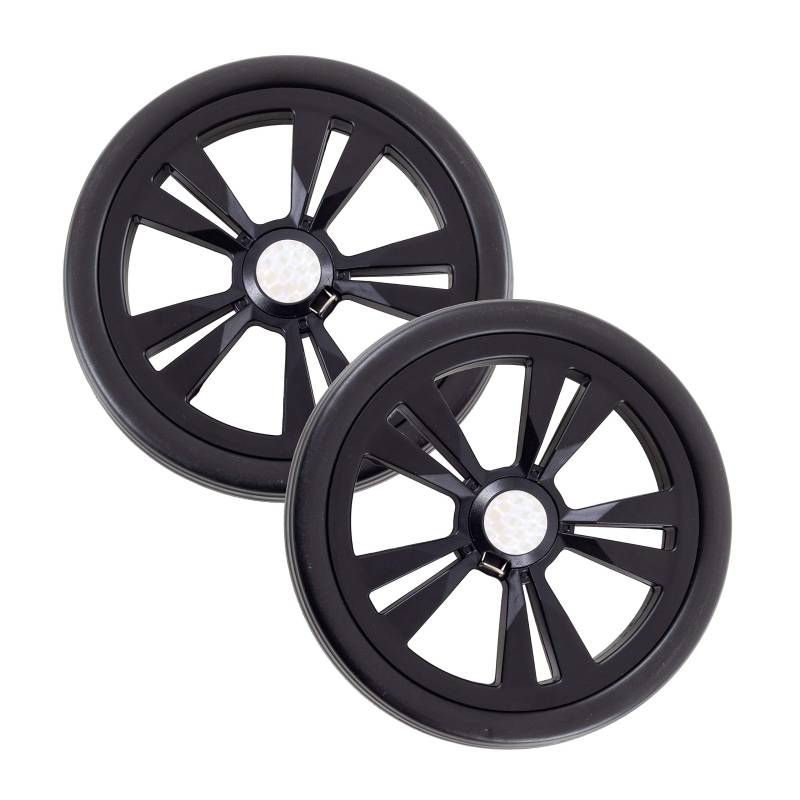 Andersen Ersatzrad-Set für Einkaufstrolley Komfort und Quattro (Hinterrad), Ø 200mm, schwarz von Andersen