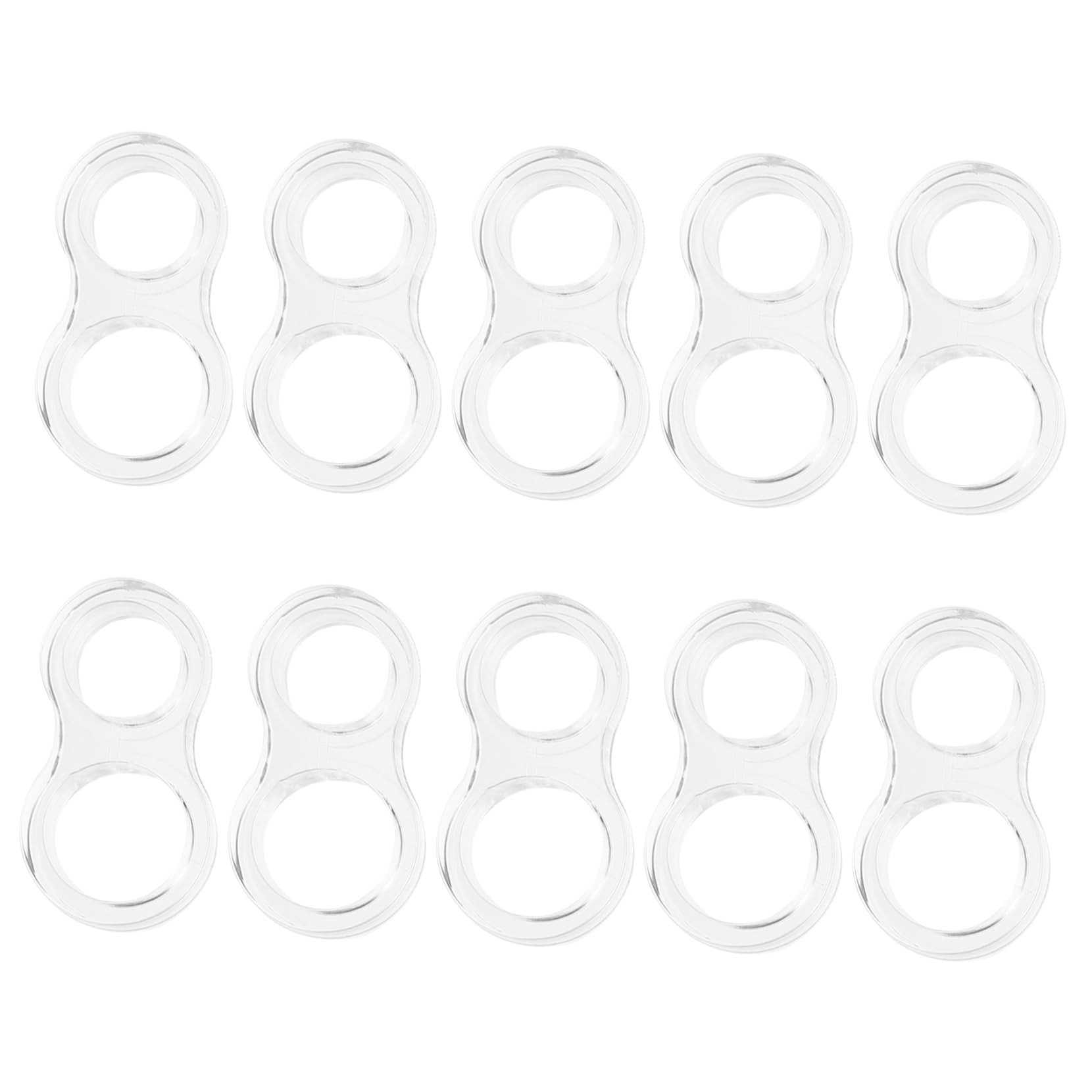Angoily 10Stücke Transparente Türstopper Ringe Türgriff Schutzringe für Kollision und Türanschläge für Schlafzimmer Kühlschrank und Toilettentüren Langlebig Angoily 10Stücke Transparente Türstopper Ringe Türgriff Schutzringe für Kollision und Türanschläge für Schlafzimmer Kühlschrank und Toilettentüren Langlebig von Angoily