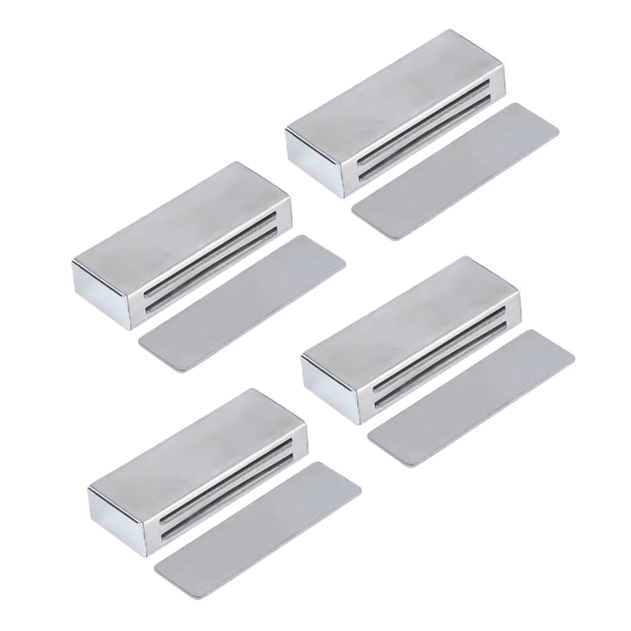 Angoily 4 Stück Türmagnettür Türfeststeller für Schränke Magnetverschlüsse für Schränke magnetischer Fang für Kabinett Schrank Magnetverschluss magnetische Schrankverschlüsse Silber Angoily 4 Stück Türmagnettür Türfeststeller für Schränke Magnetverschlüsse für Schränke magnetischer Fang für Kabinett Schrank Magnetverschluss magnetische Schrankverschlüsse Silber von Angoily