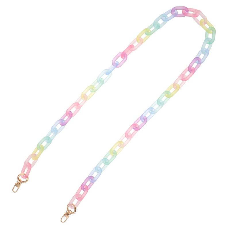 Angoily Geldbörse Griffe Ketten Bag Straps taschengürtel schultertrage schultergürtel Handtaschenzubehör Handtasche Kette Geldbeutel Schultergurt der Handtasche Taschenkette Harz Colorful von Angoily
