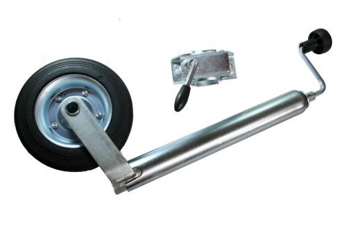 Stützrad mit Halter 48 mm, Bugrad von Anhängerbauteile-Discount