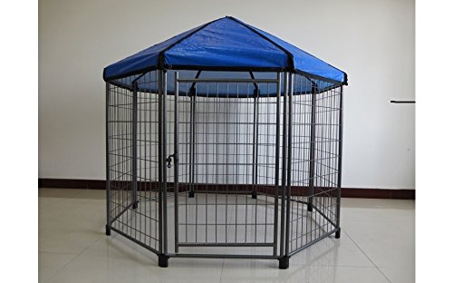 animalmarketonline Gehege Käfig Hundehütte Zaun für Hunde Katzen Kaninchen Meerschweinchen mit Abdeckung 8 x 60 x 107 cm animalmarketonline Gehege Käfig Hundehütte Zaun für Hunde Katzen Kaninchen Meerschweinchen mit Abdeckung 8 x 60 x 107 cm von Animalmarketonline