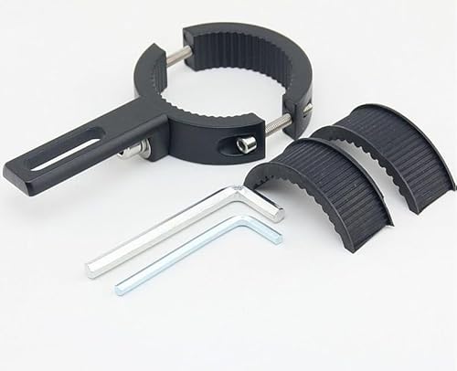 Anlising Motorrad Scheinwerfer Halterung, 2PCS Verstellbare Motorrad-Scheinwerferhalterung, 38MM-60MM Verstellbare motorrad-Lichthalterung, Universelle Scheinwerfer Halterungen, für Moto von Anlising
