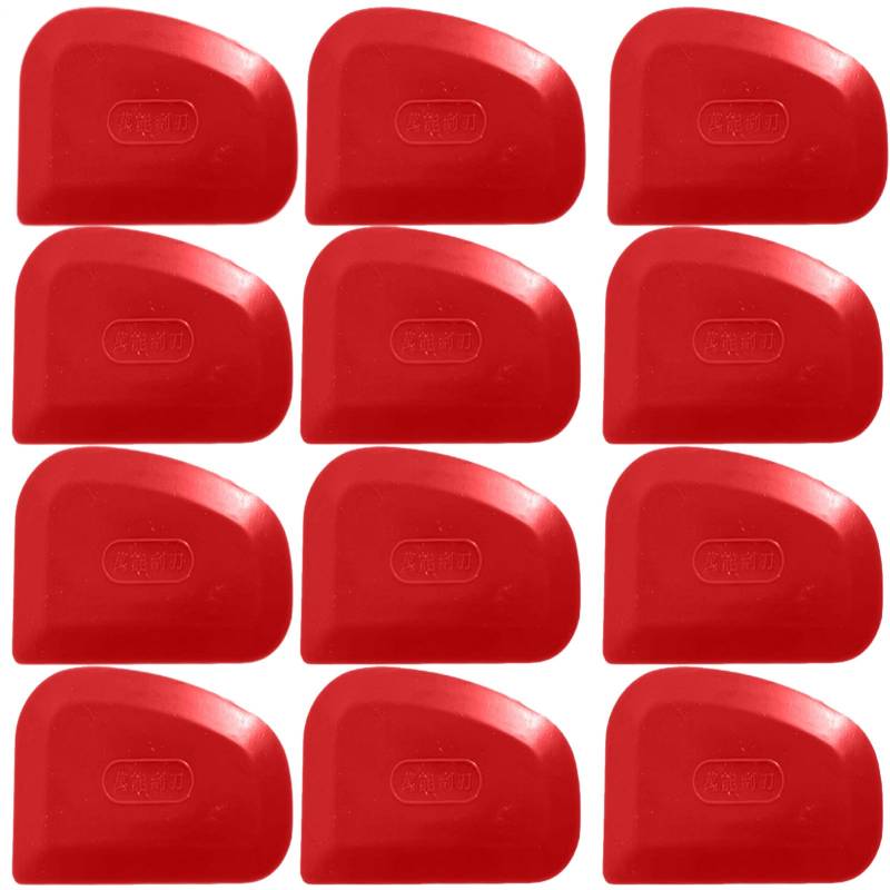 12 Stück Automotive Body Filler Spreader - Karosseriefüller Spachtel - Auto Karosserie Spachtels - Wiederverwendbar Spreaders Zum Auftragen Von Spachtelmasse, Lasuren, Fugen Und Farbe von Anloximt