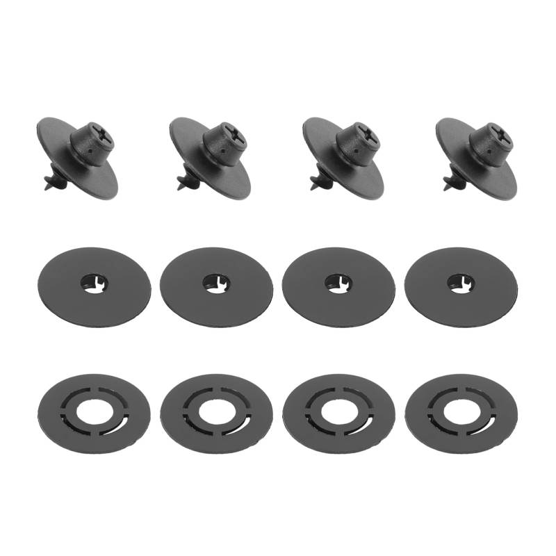 Anlseiod 12 Stück Fußmatten clips Befestigung & FußMatten Halte Kompatibel mit VW Audi Skoda Seat Ford Porsche Modelle 3C0864521 von Anlseiod