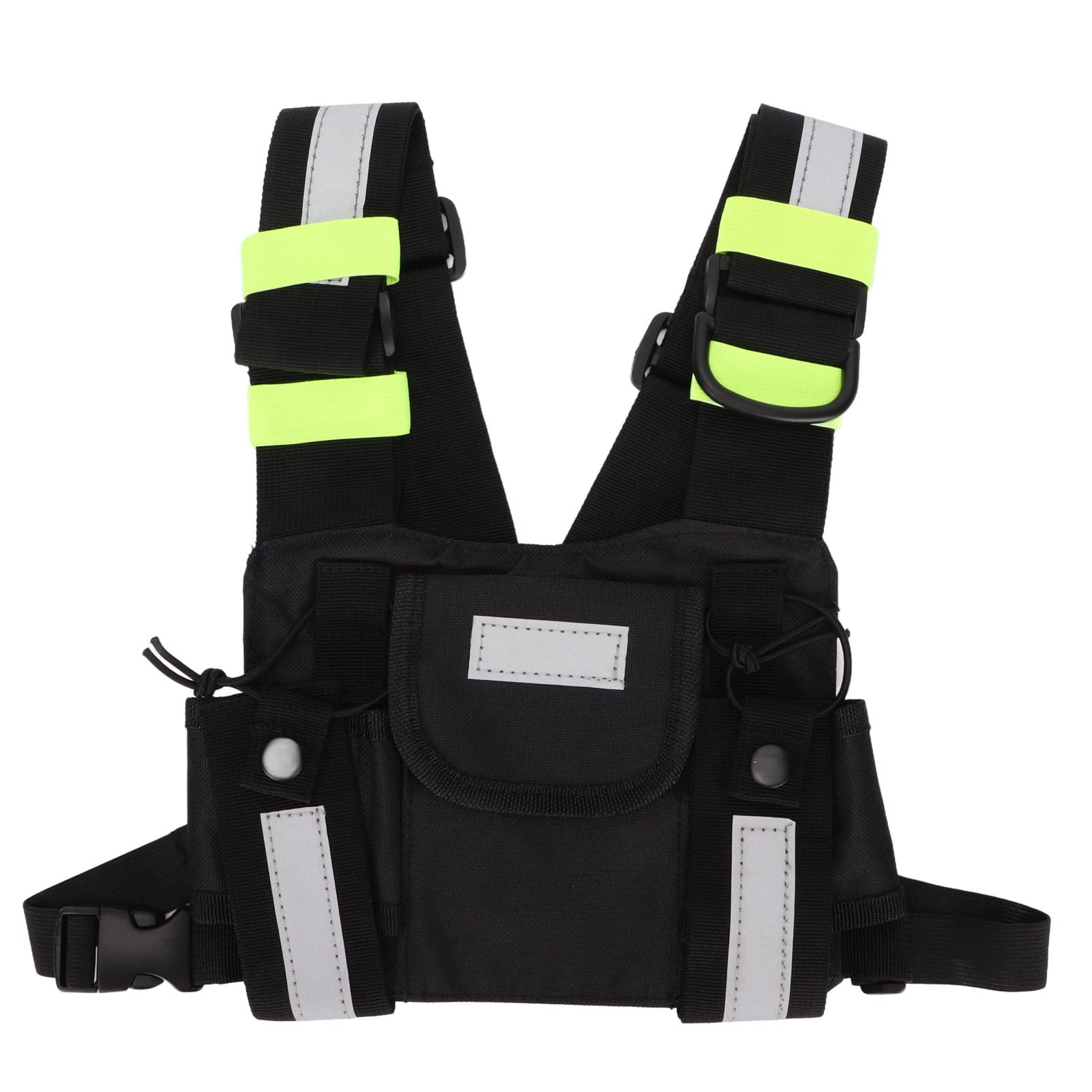 Radios Pocket Radio Brustgurt Brust Front Pack Tasche Holster Weste Tragetasche, Geeignet für Jianwu, Motorola, Tyt, Baofeng Walkie-Talkie Weste Brusttasche. von Annadue