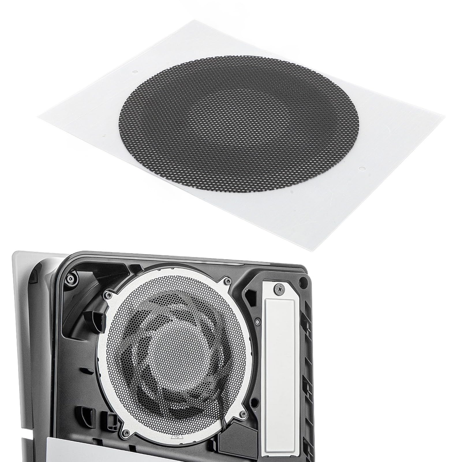 Slim-Staubschutz-Abdeckungsset, Slim-Silikon-Anschlussstopfen + 4 Stück Slim-Lüfter-Staubnetzfilter, Mesh-Staubschutz für Slim Digital & Disc Edition-Lüfter Slim-Staubschutz-Abdeckungsset, Slim-Silikon-Anschlussstopfen + 4 Stück Slim-Lüfter-Staubnetzfilter, Mesh-Staubschutz für Slim Digital & Disc Edition-Lüfter von Annadue