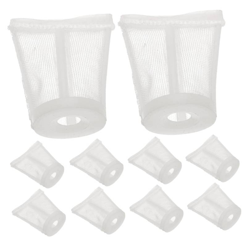 Anneome 10 Stück Filtersieb für Airless-Farbspritzgeräte Sprühsieb malen Farbspritzgitter Filter für Airless-Spritzgeräte Farbspritzgerät-Netzfilter Farbspritzgerätfilter Kunststoff-Nylon von Anneome