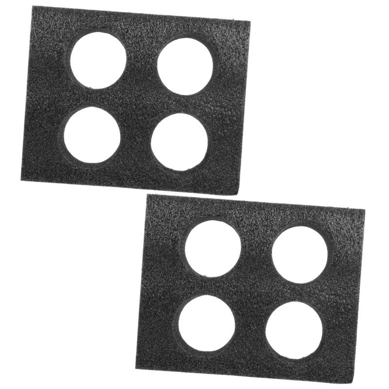 Anneome 2 Stück Perlmilch -Tee -Tassenhalter Getränkehalter-Adapter Autohalterbecherhalter Becherhalter zum Mitnehmen Becherbecherhalter Getränketräger Becherstand Perlenbaumwolle Black von Anneome