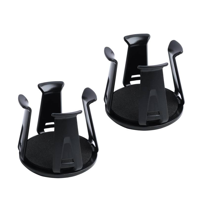 2 Stück Auto Becherhalter Universelle Getränkehalter, Selbstklebende Dosenhalter für Kaffeebecher und Flaschen, Multifunktionaler Dosenhalter für Autoinnenraum, Robust und Leicht zu Reinigen von Annlpoy