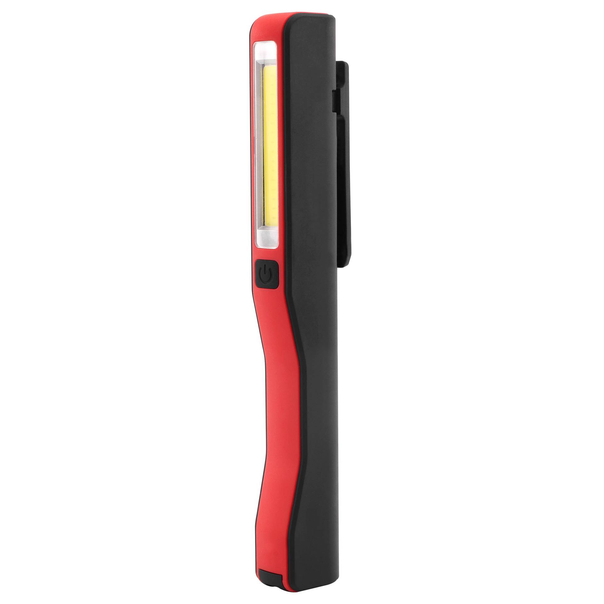 ANSMANN LED Werkstattlampe IL150B inkl. AAA Batterien - LED Arbeitsleuchte kabellos & magnetisch - Profi LED Arbeitslampe mit 150 Lumen - Universelle Inspektionsleuchte für Werkstatt, Camping & Auto ANSMANN LED Werkstattlampe IL150B inkl. AAA Batterien - LED Arbeitsleuchte kabellos & magnetisch - Profi LED Arbeitslampe mit 150 Lumen - Universelle Inspektionsleuchte für Werkstatt, Camping & Auto von Ansmann