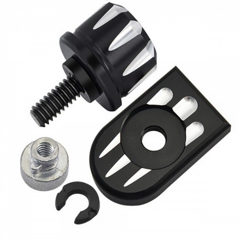 Sitzbank Schraube für Harley ab 1997 Abdeckung Mutter 1/4" 6 mm Schwarz Ornament 1 Sitzbank Schraube für Harley ab 1997 Abdeckung Mutter 1/4" 6 mm Schwarz Ornament 1 von Antip-Tools