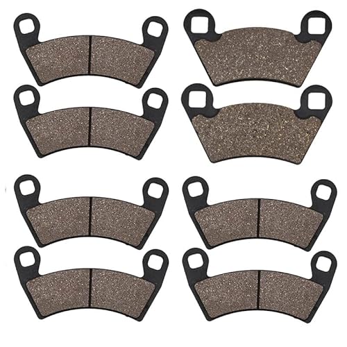 Motorrad Bremsbeläge,Für POLARIS Ranger EV (Elektro) 2010 2011 2012 2013 2014 2015 Motorrad Bremsbeläge vorne und hinten von AnzAga