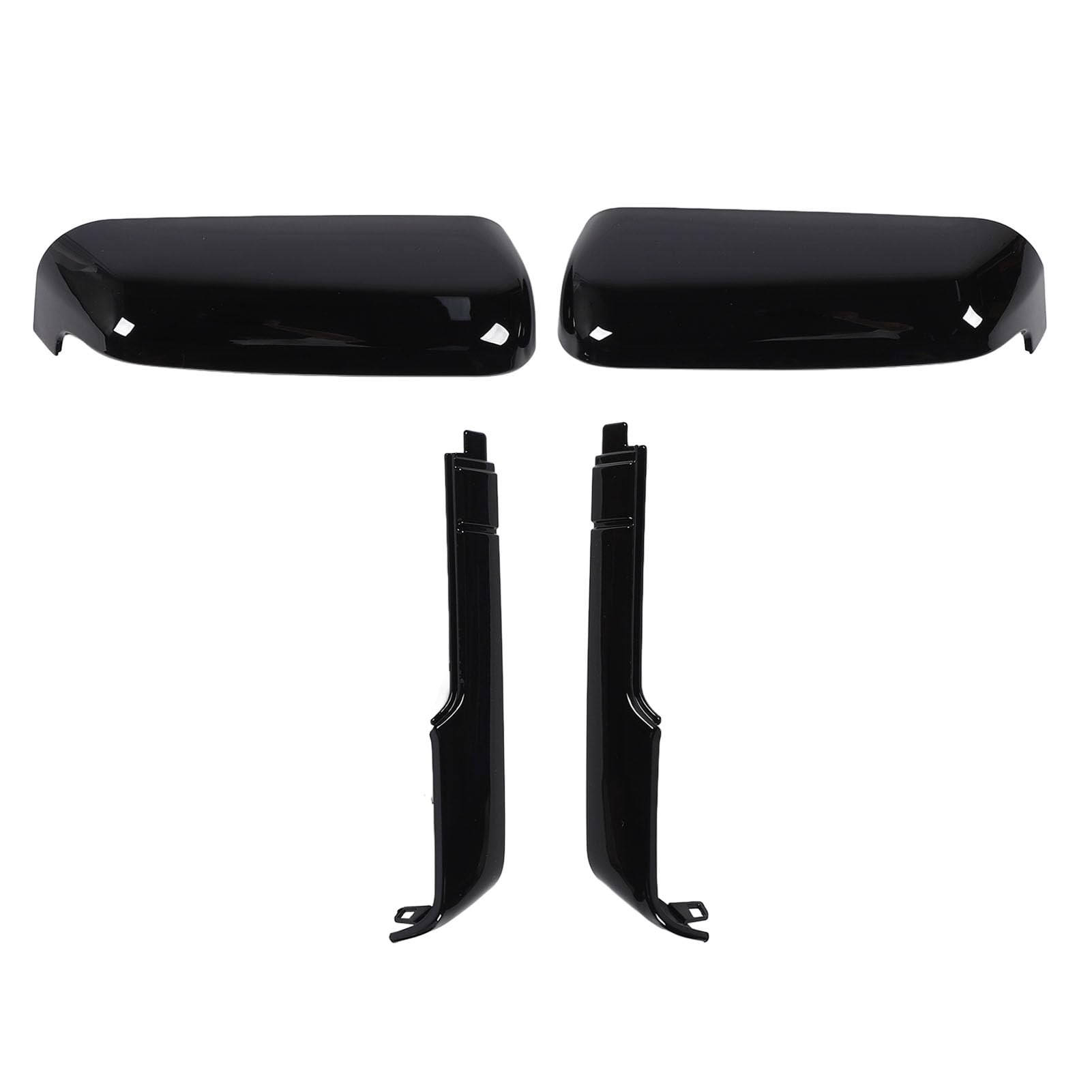 Gloss Black Scratch Resistant Tow Mirror Caps, 1 Paar Clip Am Türspiegel Upper Housing für 2500HD 3500HD 2020 Bis 2023, Einfach zu Installierende Rückspiegelabdeckungen Gloss Black Scratch Resistant Tow Mirror Caps, 1 Paar Clip Am Türspiegel Upper Housing für 2500HD 3500HD 2020 Bis 2023, Einfach zu Installierende Rückspiegelabdeckungen von Aoaoy