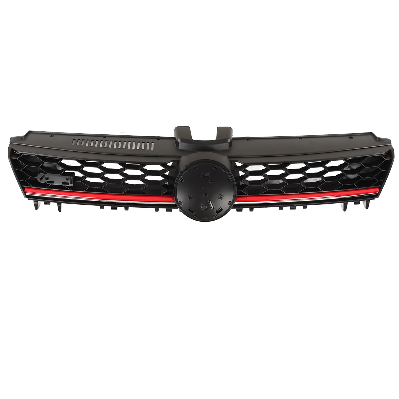 Vordermitte Kühlergrill 5G0853651 Schwarzer Stoßfänger Oberer Kühlergrill Gute Aerodynamische Leistung für MK7 2012 Bis 2017 Vordermitte Kühlergrill 5G0853651 Schwarzer Stoßfänger Oberer Kühlergrill Gute Aerodynamische Leistung für MK7 2012 Bis 2017 von Aoaoy