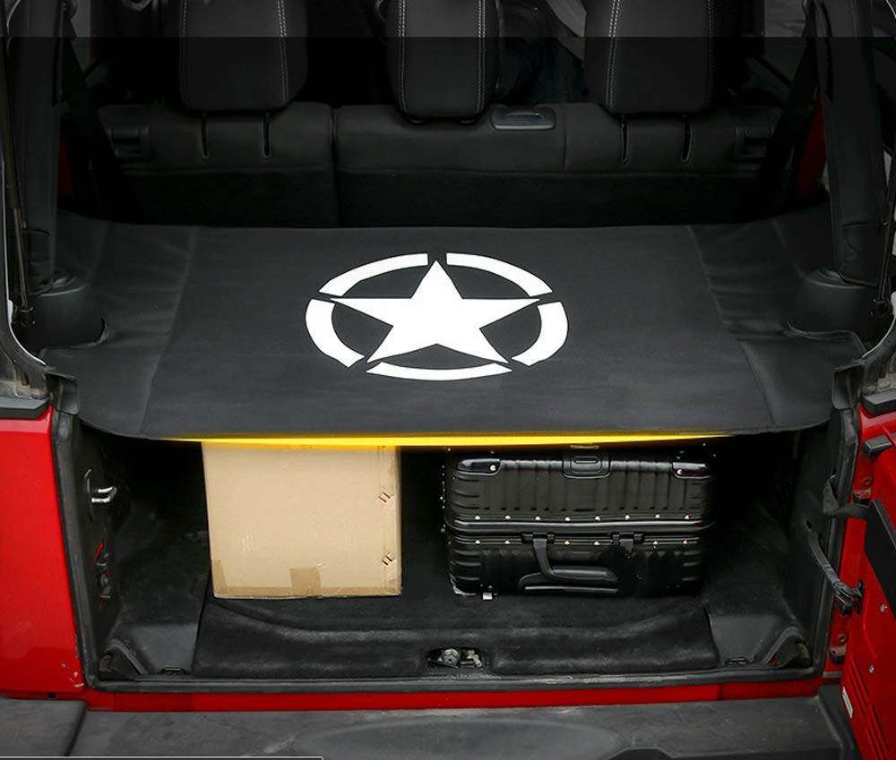 Aojiek Auto Laderaumabdeckung Kofferraumabdeckung Rollo FüR Wrangler Jk Jku Sports Sahara Freedom Unlimited 2007-2021 Kofferraum Schutz Abdeckung GepäCkraumabdeckung Aojiek Auto Laderaumabdeckung Kofferraumabdeckung Rollo FüR Wrangler Jk Jku Sports Sahara Freedom Unlimited 2007-2021 Kofferraum Schutz Abdeckung GepäCkraumabdeckung von Aojiek