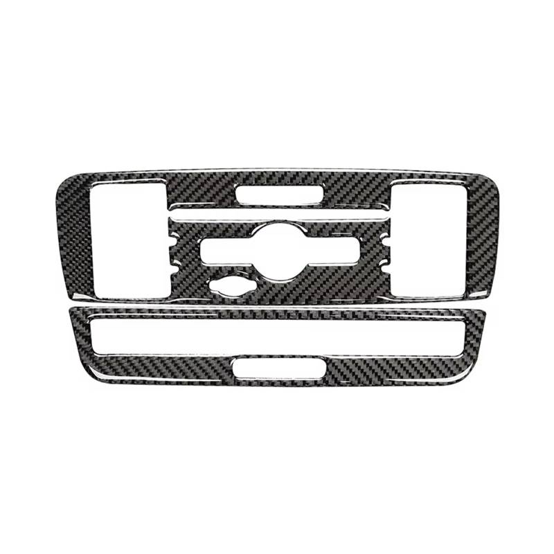 Auto Innenraum Zubehör Auto CD Klimaanlage Bedienfeld Abdeckung Trim Aufkleber Carbon Faser Für Benz A Für Klasse Für GLA Für CLA 2016 2017 2018 2019 Auto Interieur Panel Trim(Style B) von Aokvoh