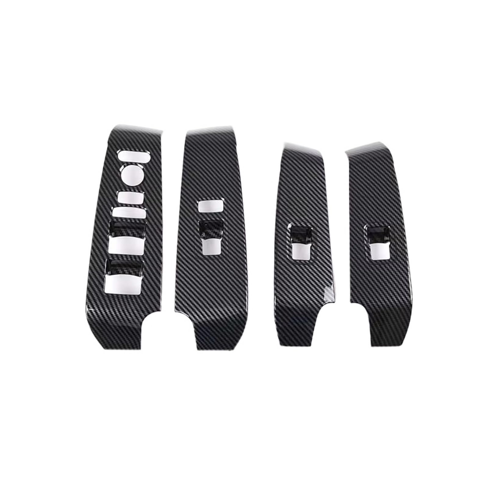 Auto Innenraum Zubehör Auto Fenster Schalter Panel Borte Carbon Faser Dekorative Innen Auto Modellierung Zubehör LHD RHD Für Civic 11th Gen 2022 Auto Interieur Panel Trim(LHD Carbon Fiber) von Aokvoh