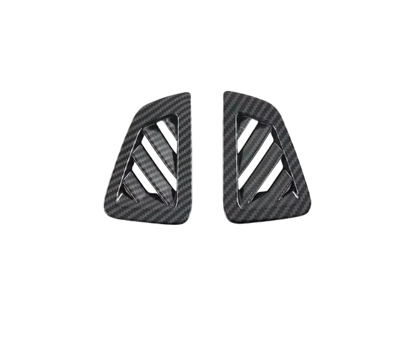 Auto Innenraum Zubehör Autozubehör Kohlefaser-Stil Air Vent Outlet-Abdeckung Armaturenbrett-Trim Lünette Rahmen Zierleiste Für Isuzu Für D-Max RG 2019 2020 2021 2022 Auto Interieur Panel Trim(A) von Aokvoh