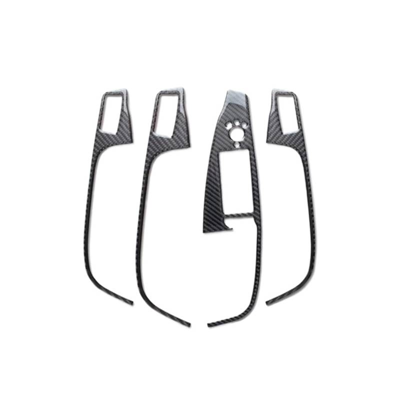 Auto Innenraum Zubehör Carbon Fiber Innen Auto Tür Armlehne Panel Abckung Fenster Lift Tasten Rahmen Trim Aufkleber Für Q5 8R 2010 2011 2012-2017 2018 Für SQ5 8R 2013-2017 Auto Interieur Panel Trim(LH von Aokvoh