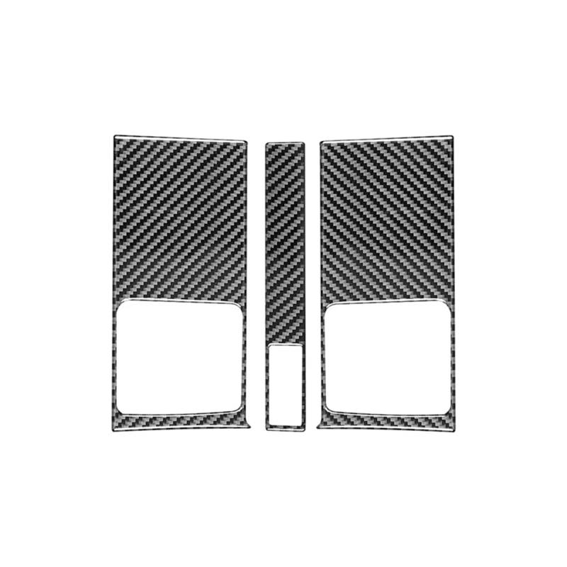 Auto Innenraum Zubehör Carbon Fiber Zubehör Auto Center Control Klimaanlage Vent Outlet Rahmen Abdeckung Trim Auto Innen Für CRV 2007 2008 2009 2010 2011 Auto Interieur Panel Trim von Aokvoh